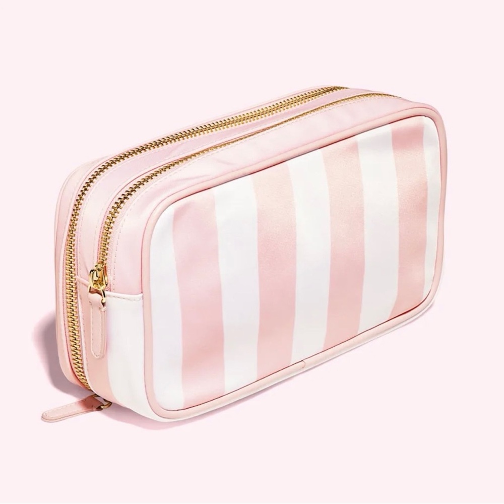 ✨ MAKE AN OFFER ✨ Stoney Clover Striped Beverly Hills Double Zip Pouch